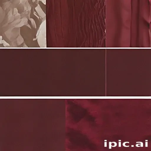 maroon aesthetic