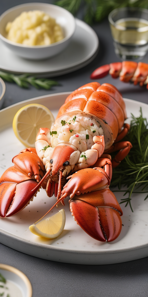 what to serve with lobster tail