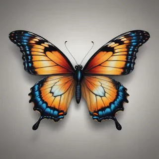 butterfly drawing png