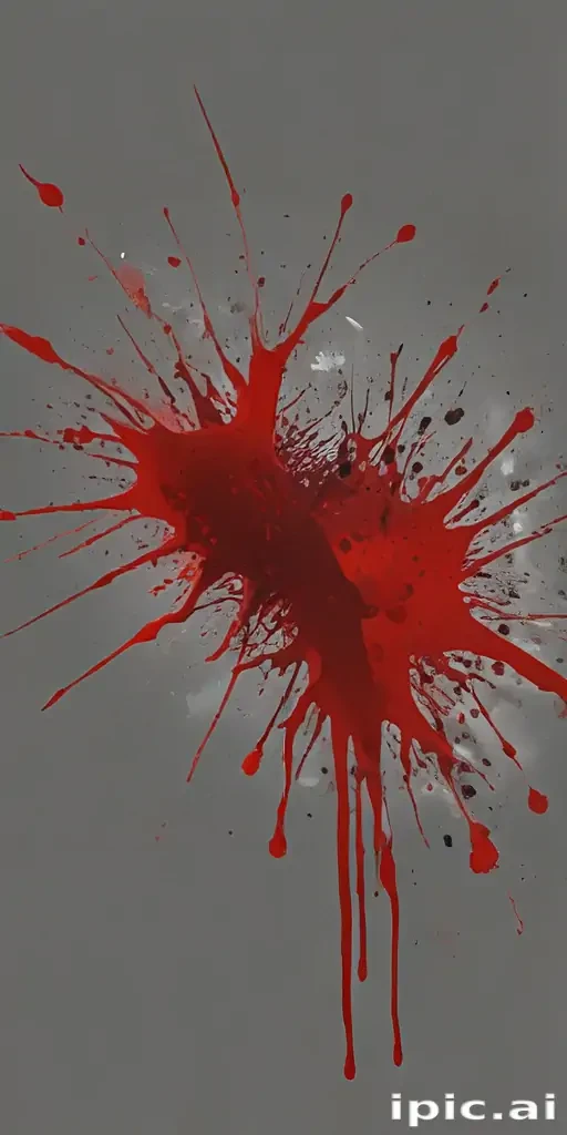blood splatter png