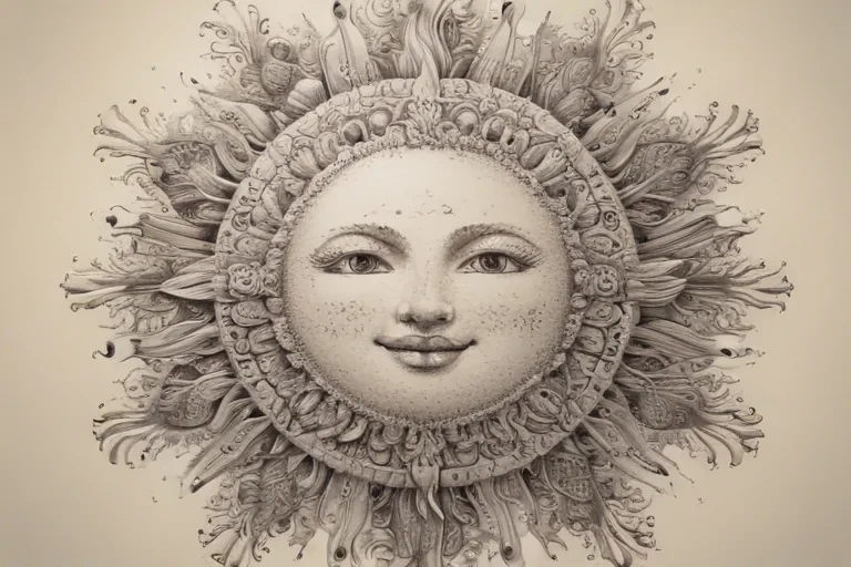 sun doodle