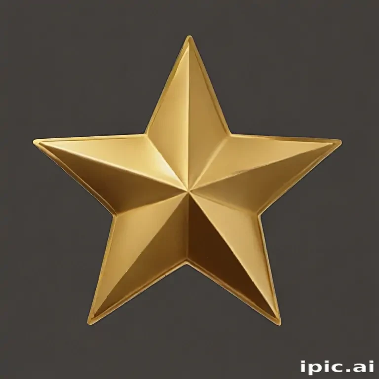 gold star sticker png