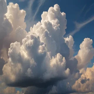 clouds no background