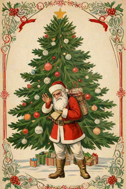 free vintage christmas printables
