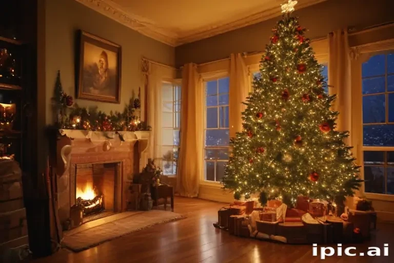 christmas pictures aesthetic