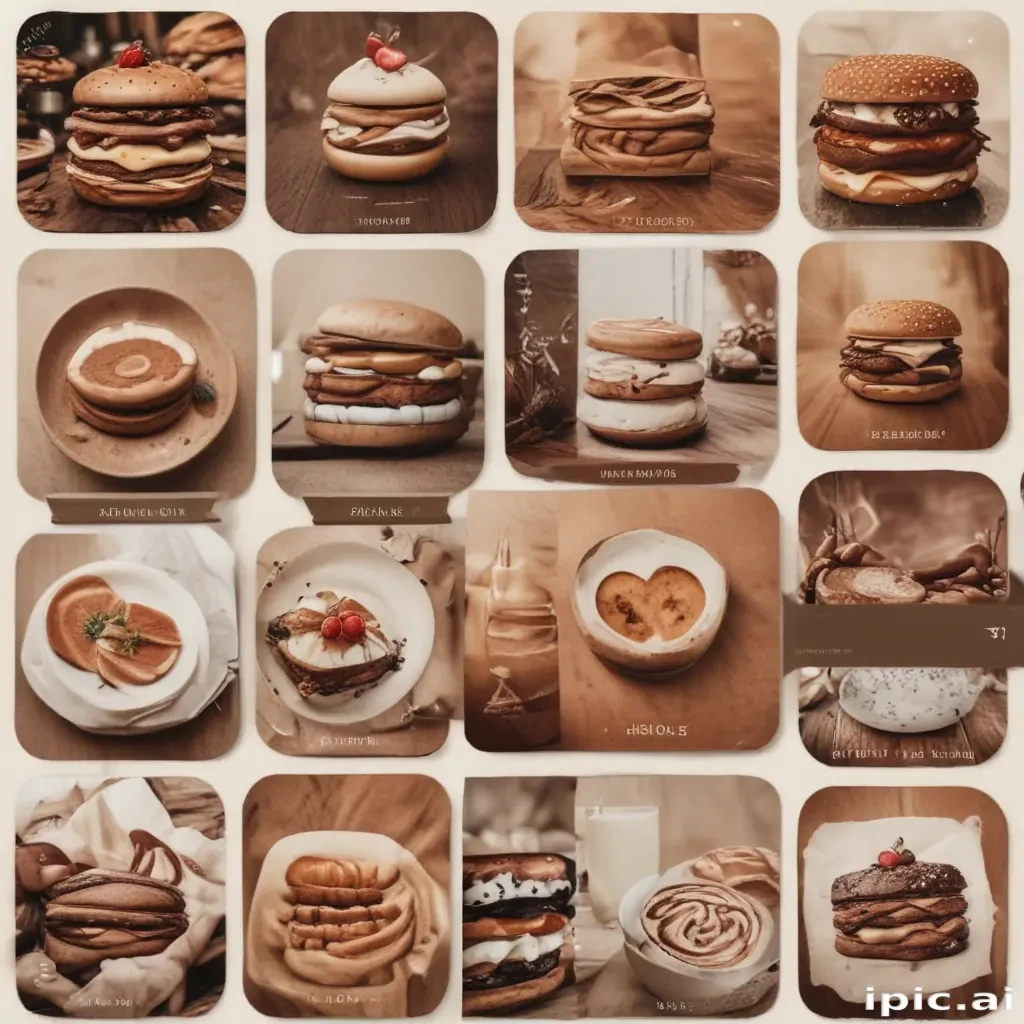 aesthetics brown instagram highlight icons