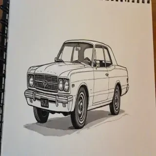 car doodle