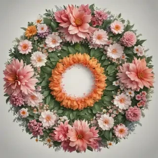 flower circle png