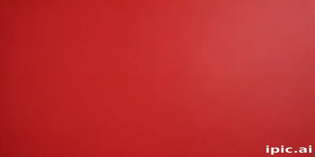 red blank background