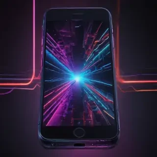 4k neon phone wallpaper