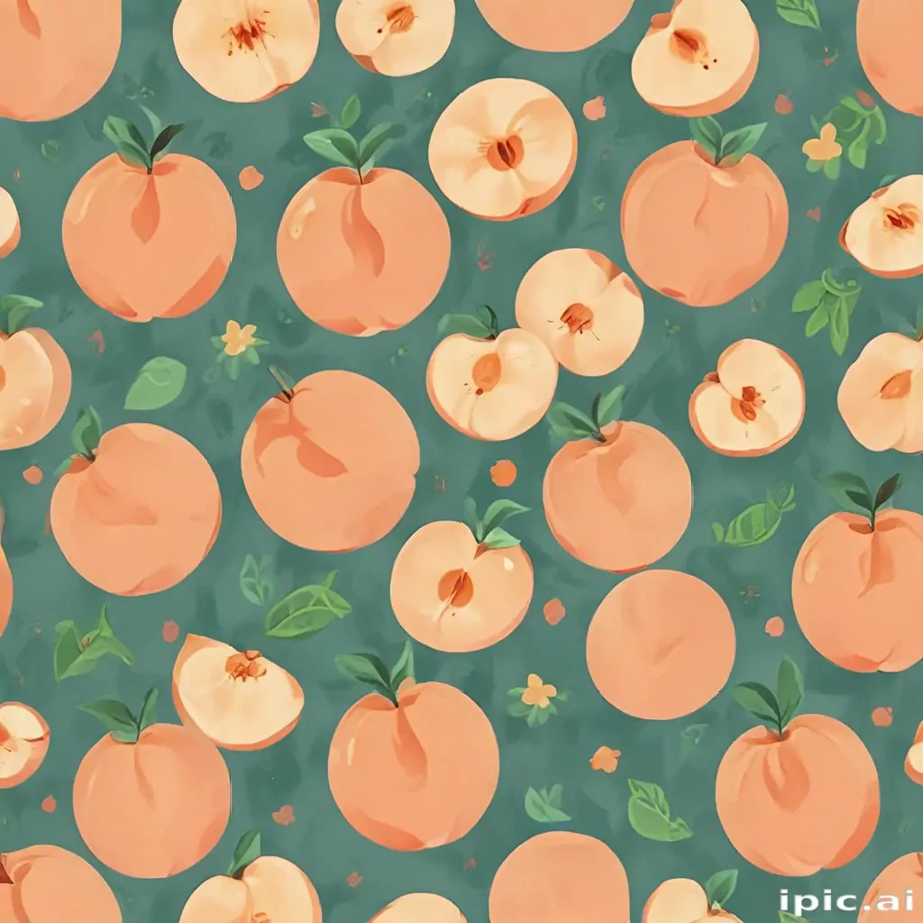cute peach background