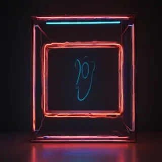 neon frame