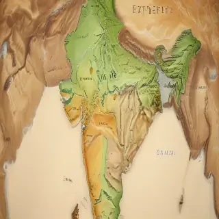 map of india
