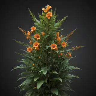 plant no background