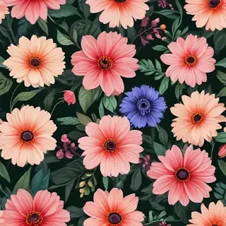 flowers with no background