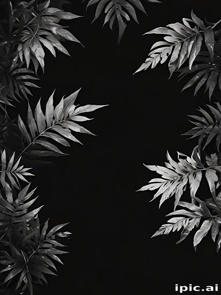 black bg aesthetic