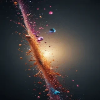 transparent background glitter