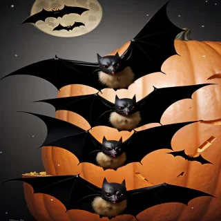 images of bats for halloween