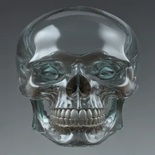 transparent skull png