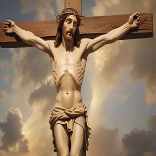 picture of jesus on the cross