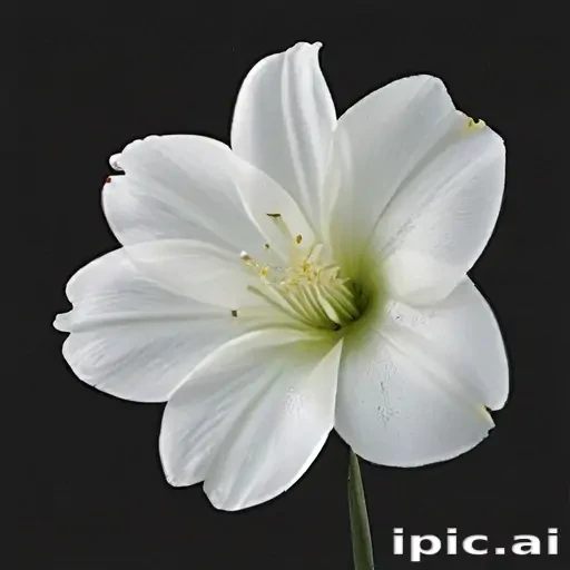 white flower transparent