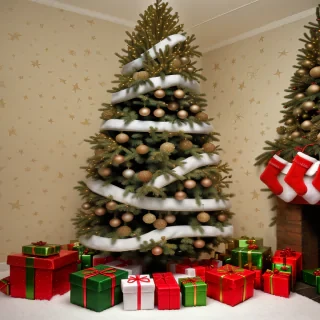 cute christmas tree wallpaper