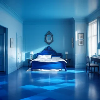 blue aesthetic pic