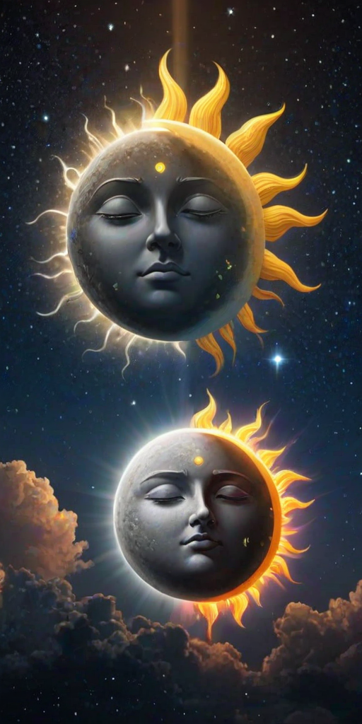 sun and moon