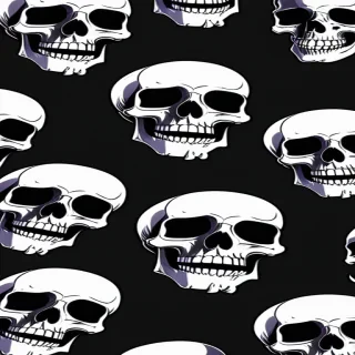 aesthetic skull wallpaper