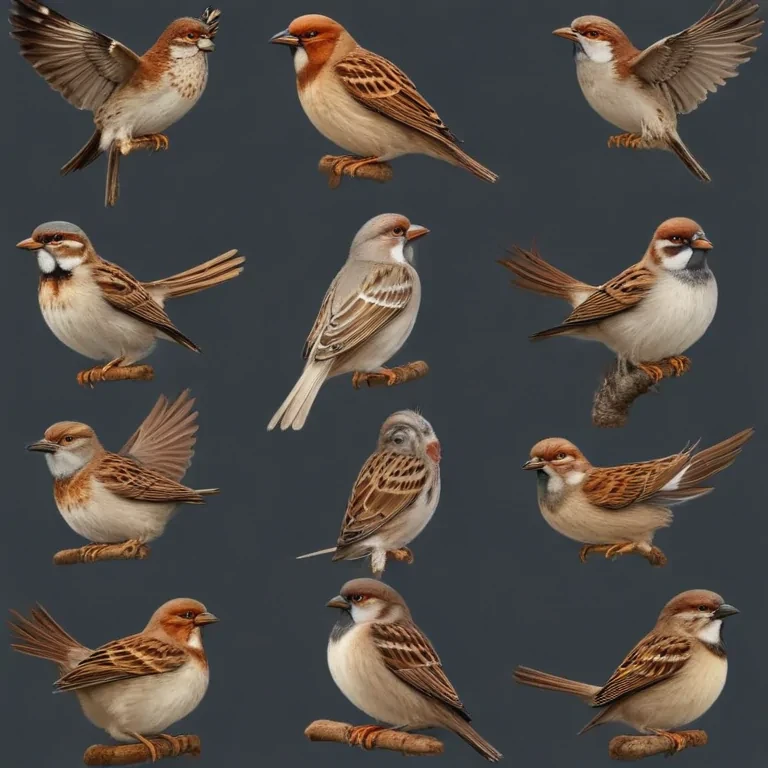 sparrow clipart