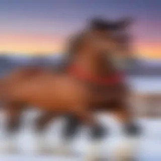 merry christmas horse images
