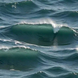 waves transparent