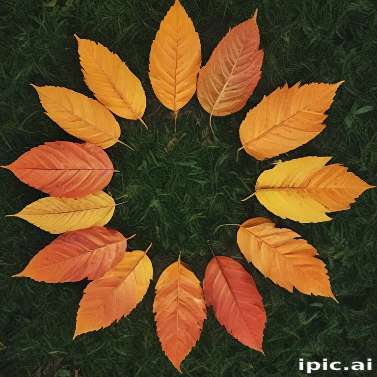 leaf circle