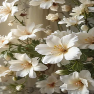 light floral background