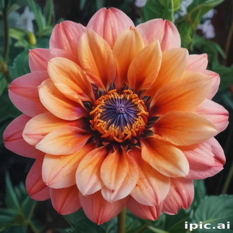color drawings of flowers
