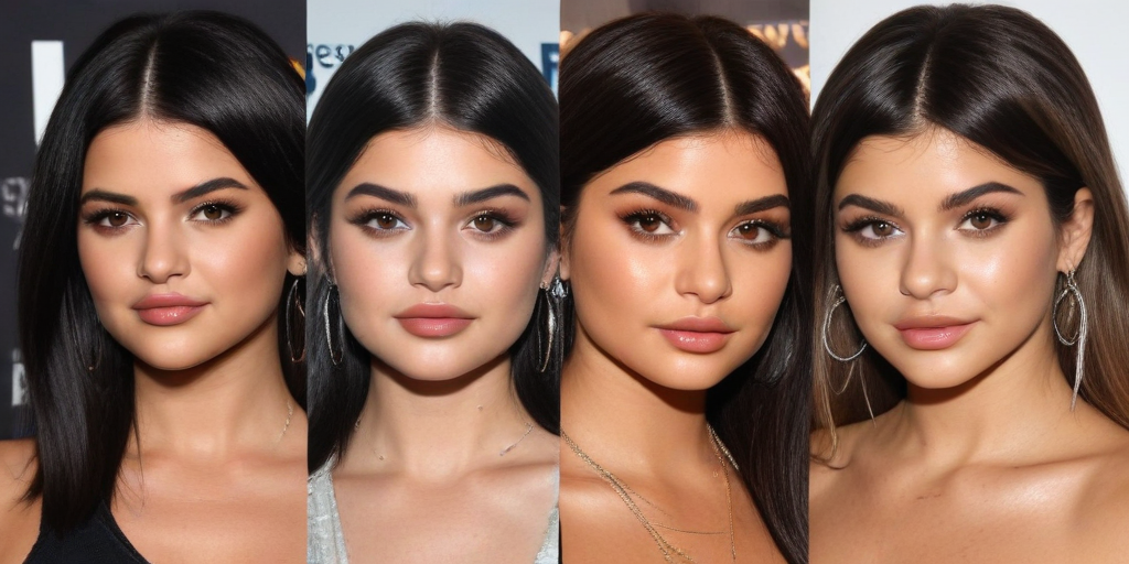 selena gomez hailey bieber kylie jenner