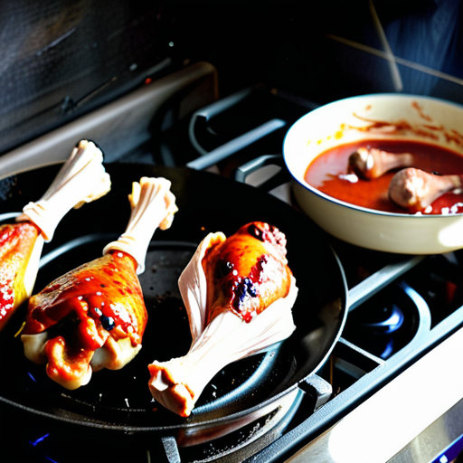 how to cook drumsticks on stove