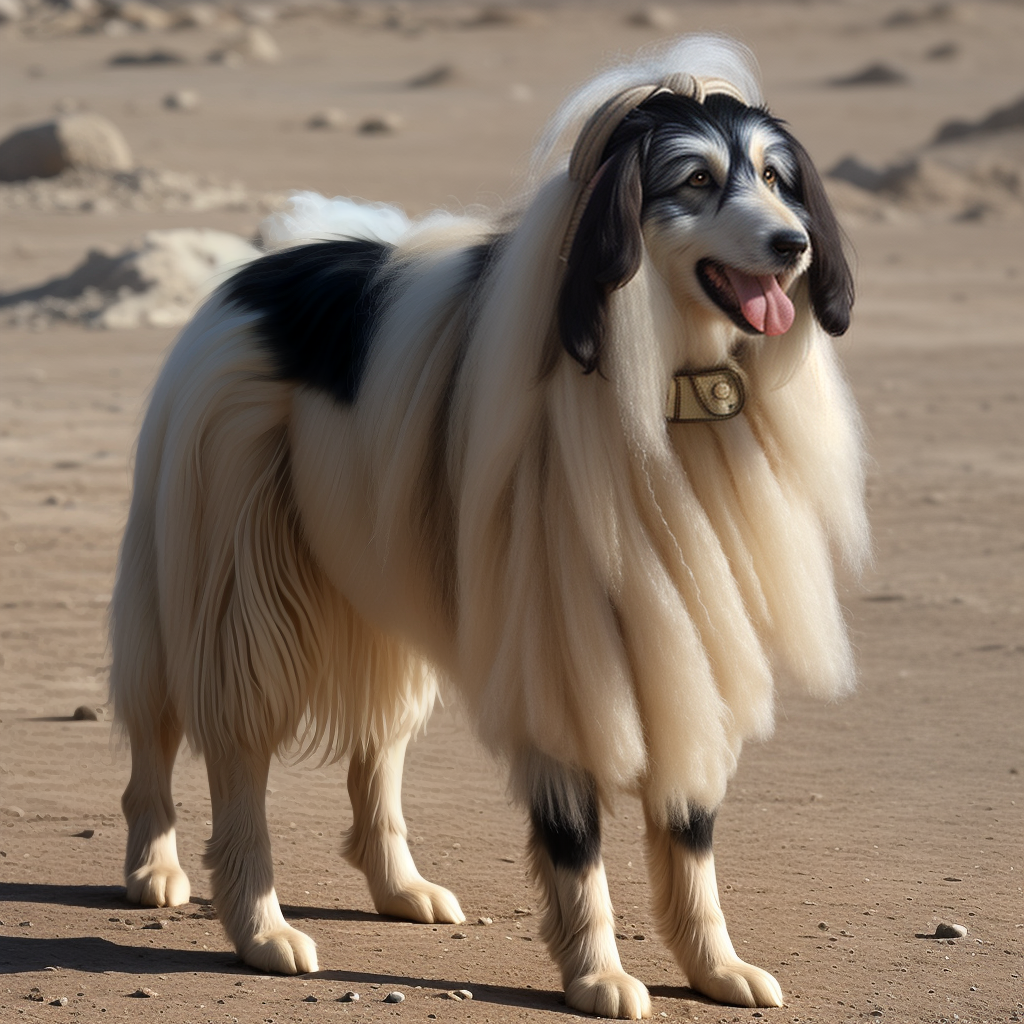 afghan sheepdog