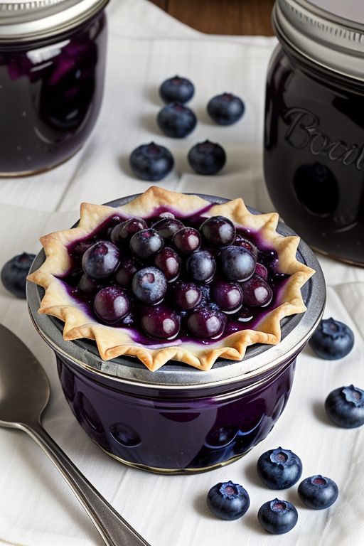 canning blueberry pie filling recipes