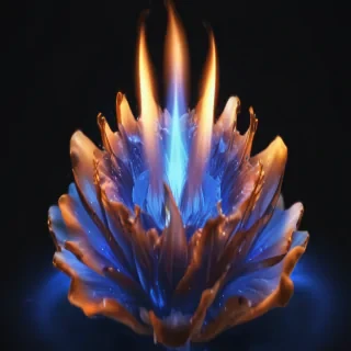 blue flame png