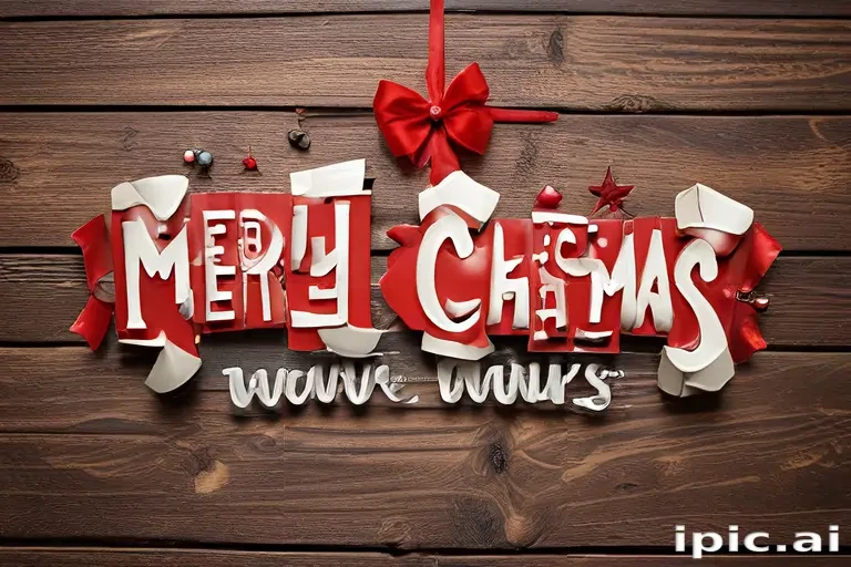 text merry christmas png