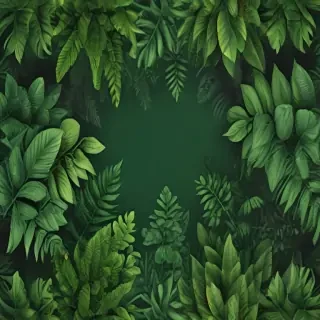 greenery background aesthetic