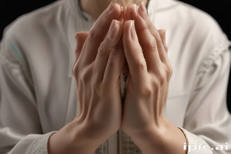 praying hands transparent background