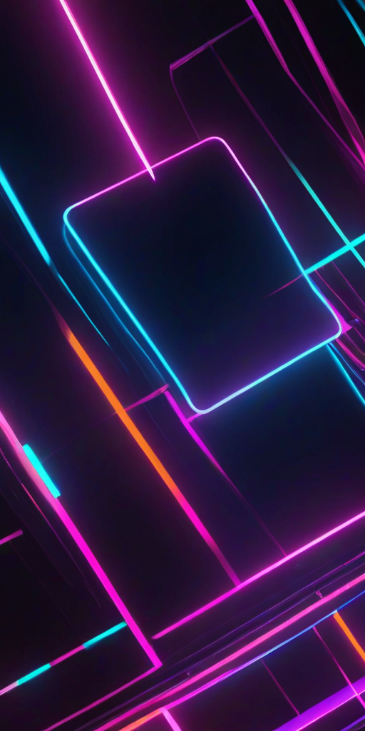 4k neon phone wallpaper
