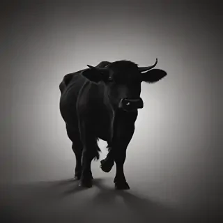 cow silhouette