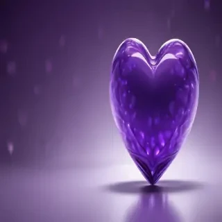 purple heart pattern wallpaper