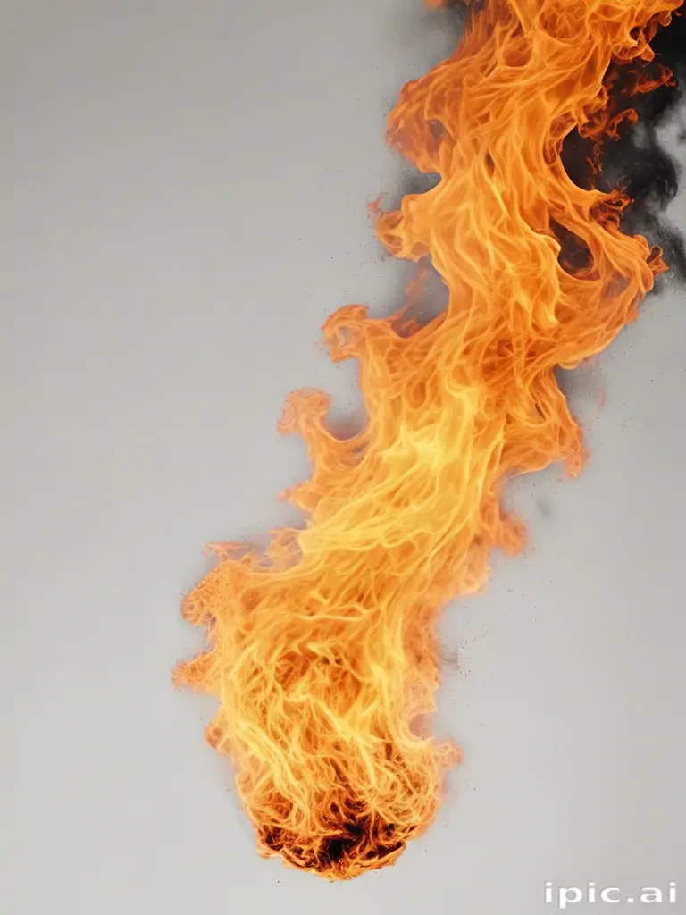 fire clear background