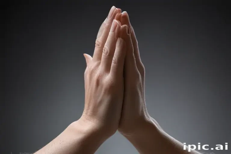 praying hands transparent background