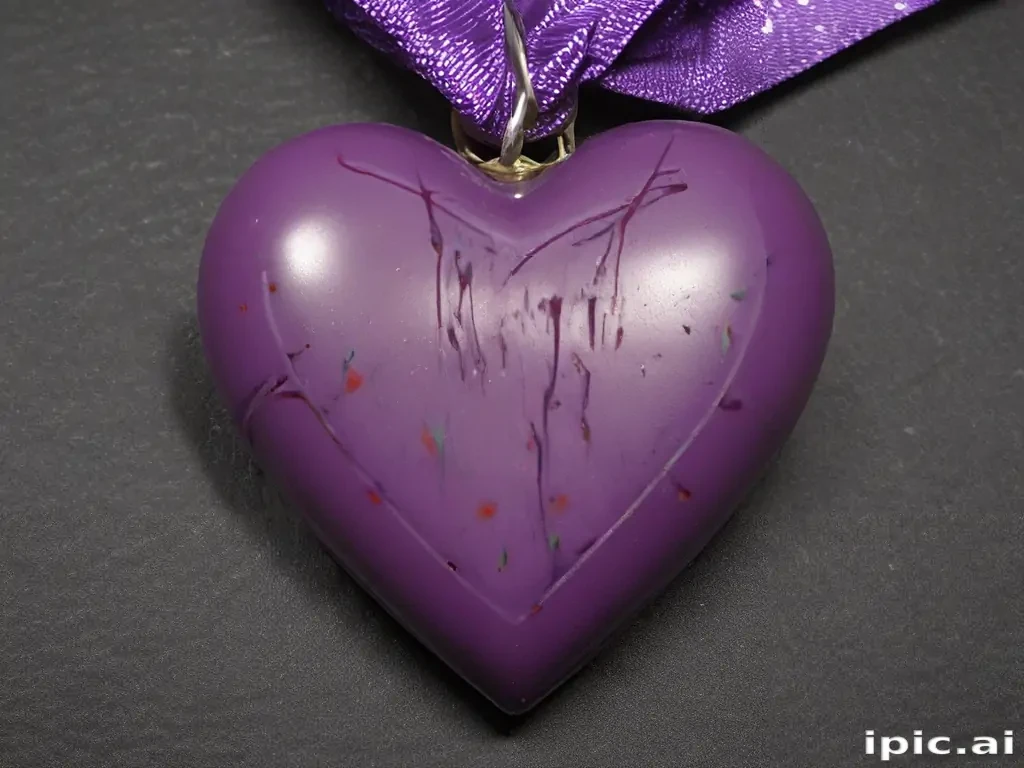 pic of purple heart