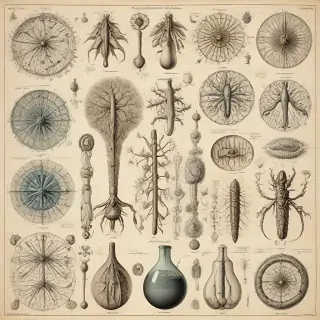 vintage scientific illustrations